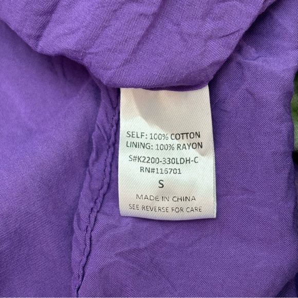 Karlie One-Shoulder Maxi Dress Purple Multicolor Lined - Picture 13 of 14